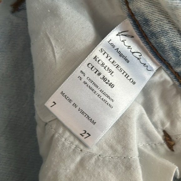 Distressed KanCan Jeans size 27 - Picture 3 of 4